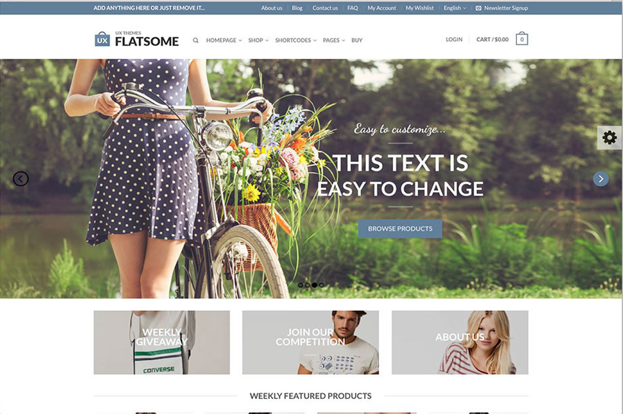 Flatsome -Clean WordPress Theme