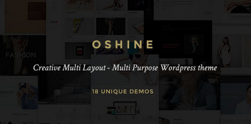 Oshine – Creative Multi-Purpose WordPress Theme