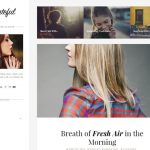 Wordpress Fashion Theme - Grateful take your fashion blog to the next level.