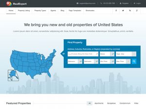 Realtor WordPress Theme - Real Expert is a fully functional and intuitive real estate theme.