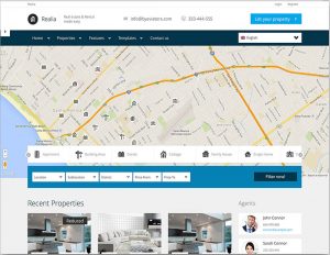 WP Real Estate: Realia - Responsive Theme