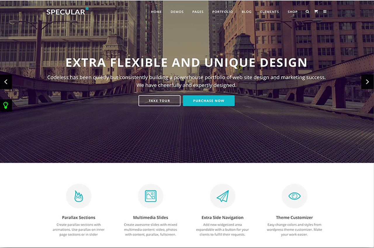 Specular – Responsive Business Theme